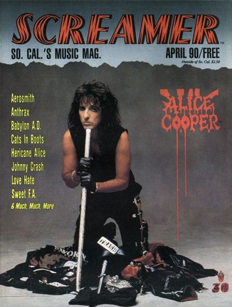 #30 April 1990 Screamer Magazine