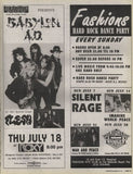 #45 July 1991 Screamer Magazine