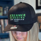 Screamer Magazine Embroidered Cap Design #1