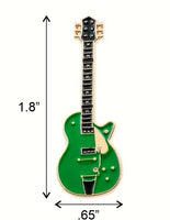 Enamel Guitar Pin