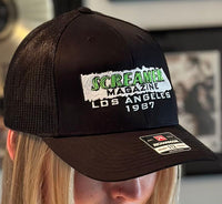 Screamer Magazine Embroidered Cap Design #2