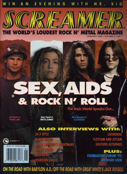 #59 January 1993 Screamer Magazine